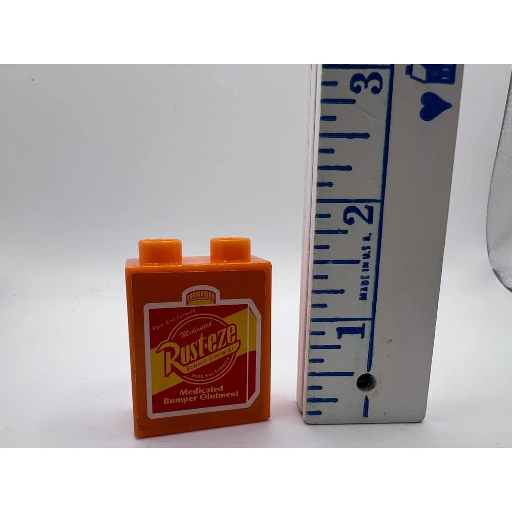 Lego DUPLO Orange Dinoco Rust-Eze Block Replacement Disney's Cars Franchise
